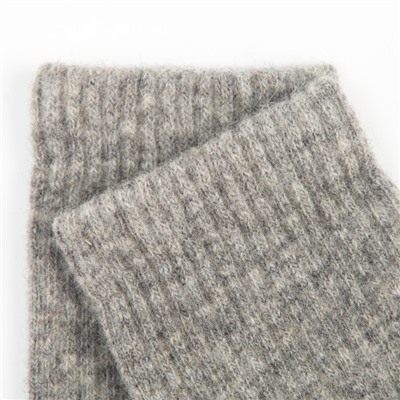 Носки с пухом яка женские, цвет серый, размер 35-37